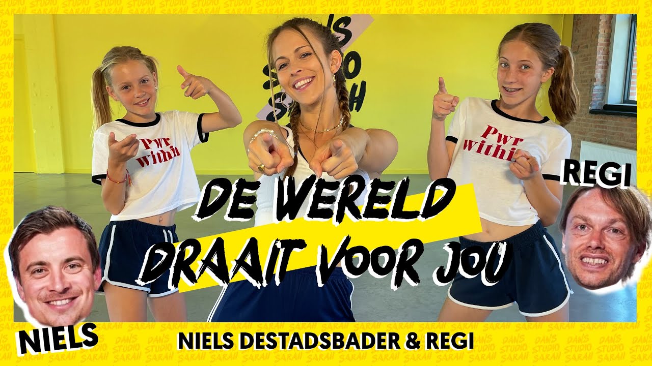 DE WERELD DRAAIT VOOR JOU - NIELS DESTADSBADER & REGI | Dance Video | Choreography | Easy Kids Dance