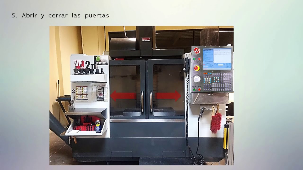 Power-On Haas VF2-TR