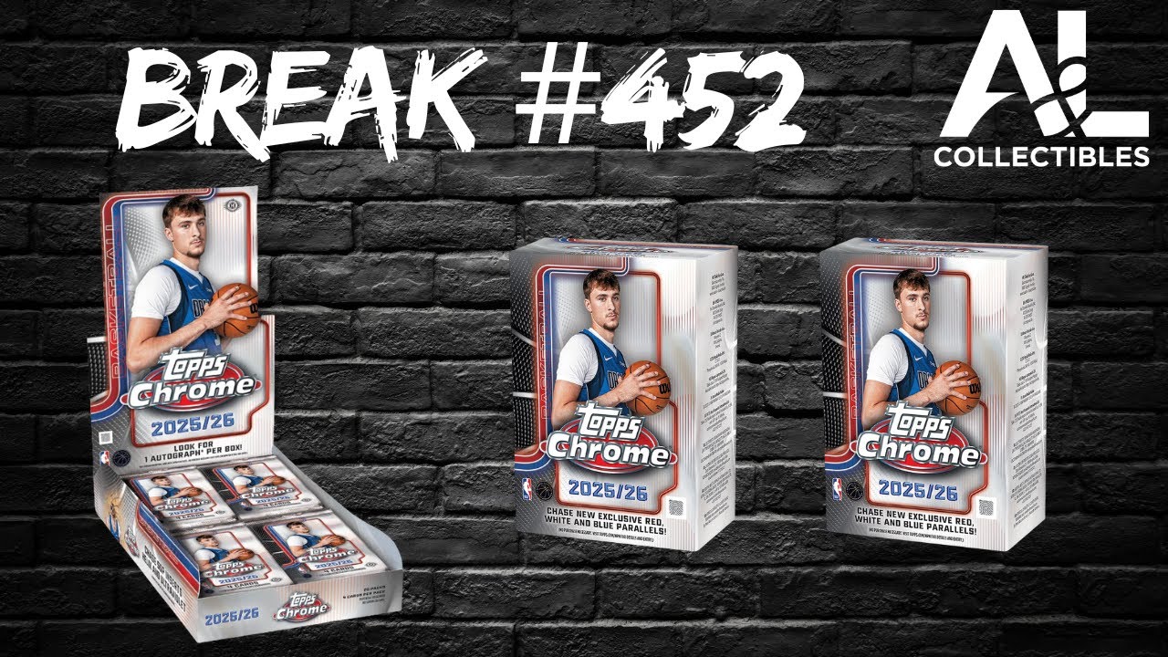 BREAK #452  TOPPS CHROME BASKETBALL!!