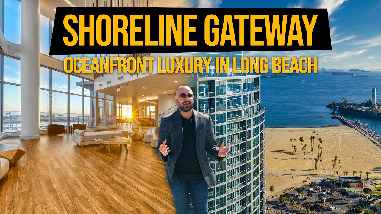 INSIDE the most Luxurious Penthouses in Long Beach: Shoreline Gateway