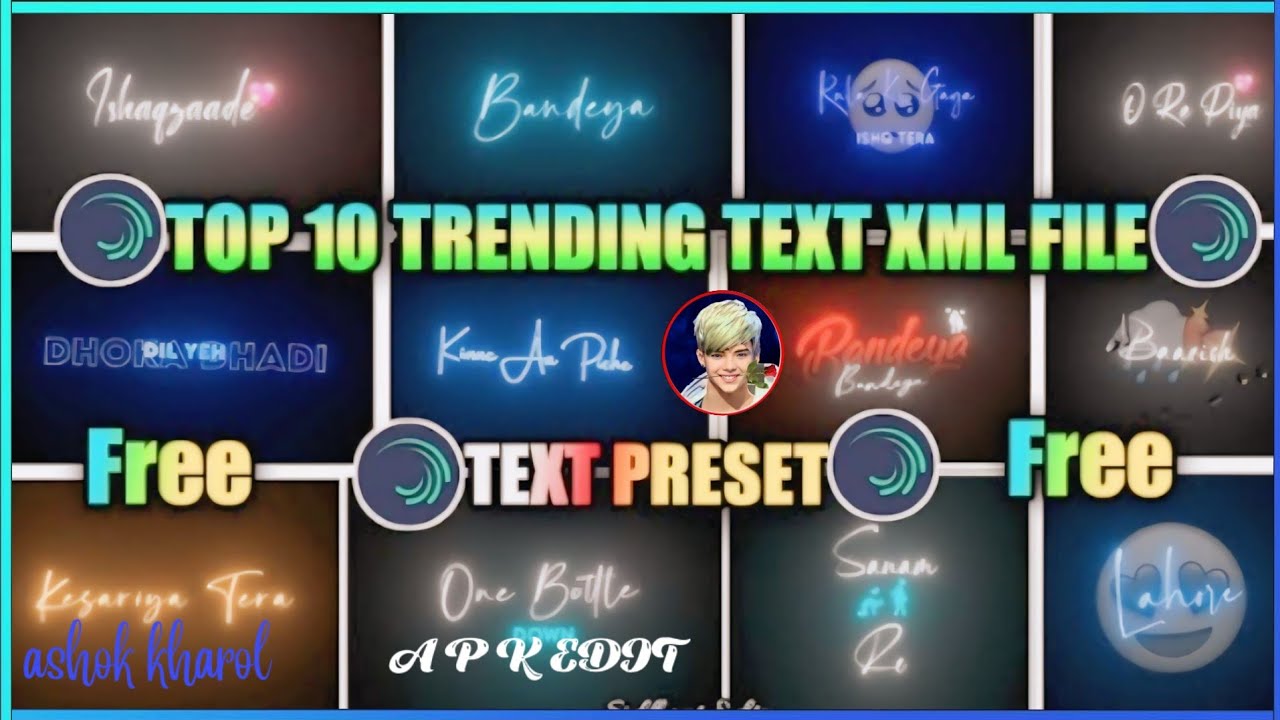 New Viral Emoji Text Animation Video Editing ✍🏻 trending video editing || Text effect alight motion📱
