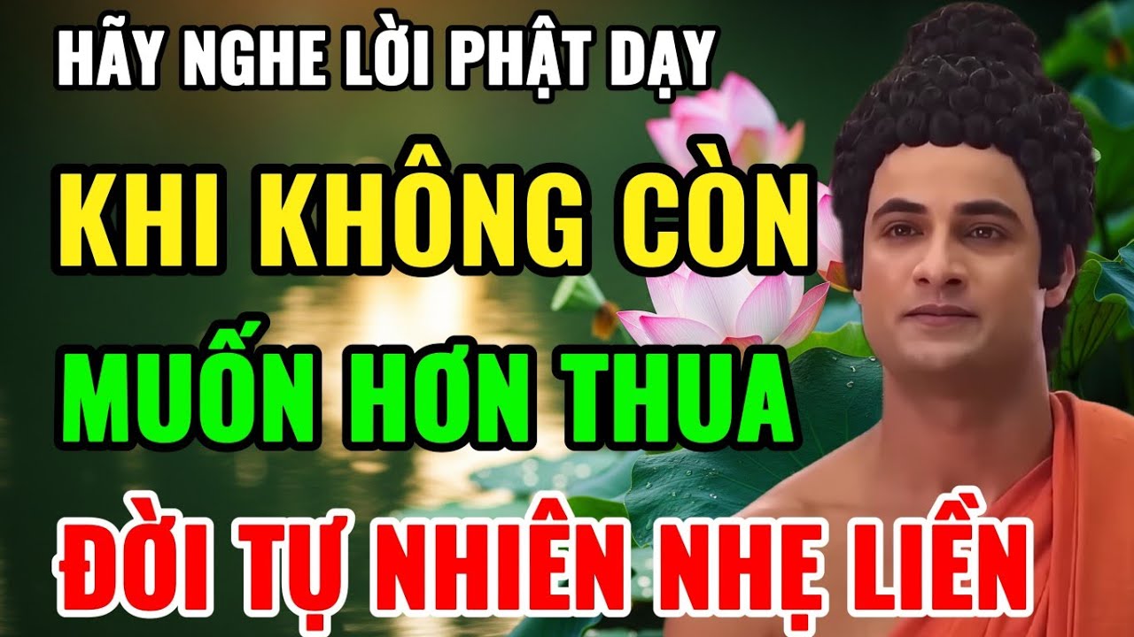 Khi Không Còn Muốn Hơn Thua – Đời Liền Nhẹ | Một Bài Pháp Giúp Tâm An Giữa Đời Đầy So Sánh