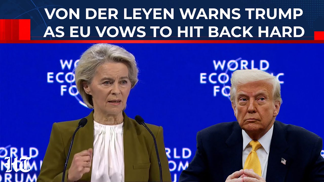 Ursula Von Der Leyen Thunders Back At Trump Over Greenland Row, EU's Tariff Hammer Ready To Fall?
