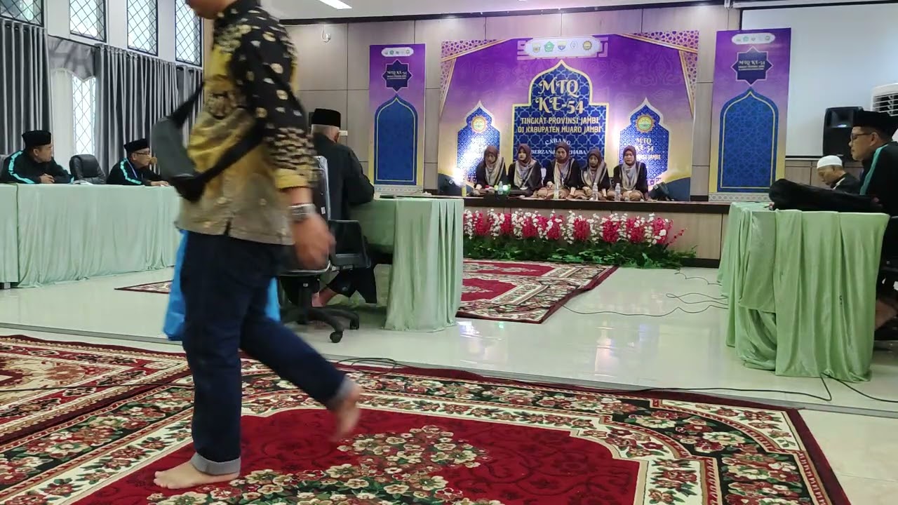 BARZANJI MARHABAN PUTRI TANJUNG JABUNG BARAT MTQ KE-54 PROVINSI JAMBI 2025 (Babak Penyisihan)