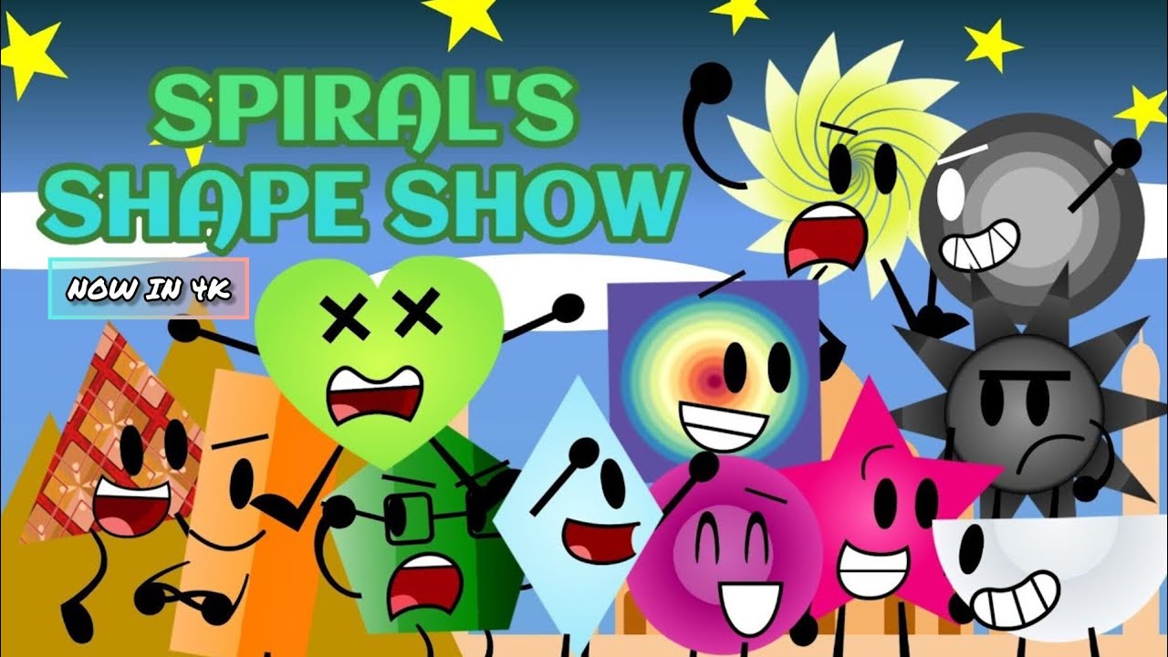 Spiral's Shape Show | Season 1 | Now In 4K #bfdi #objectshow