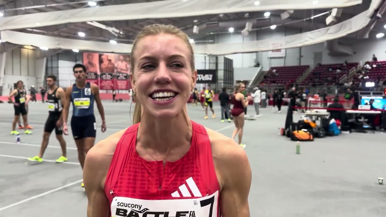 Heather MacLean Runs 1:59.59 800m In Pre-USAs Tune-Up At BU Battle For Boston