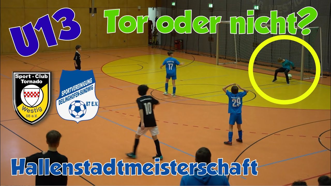 Tor oder kein Tor? U13, Stadtmeisterschaft Hemer, SC Tornado Westig gegen SV Deilinghofen-Sundwig