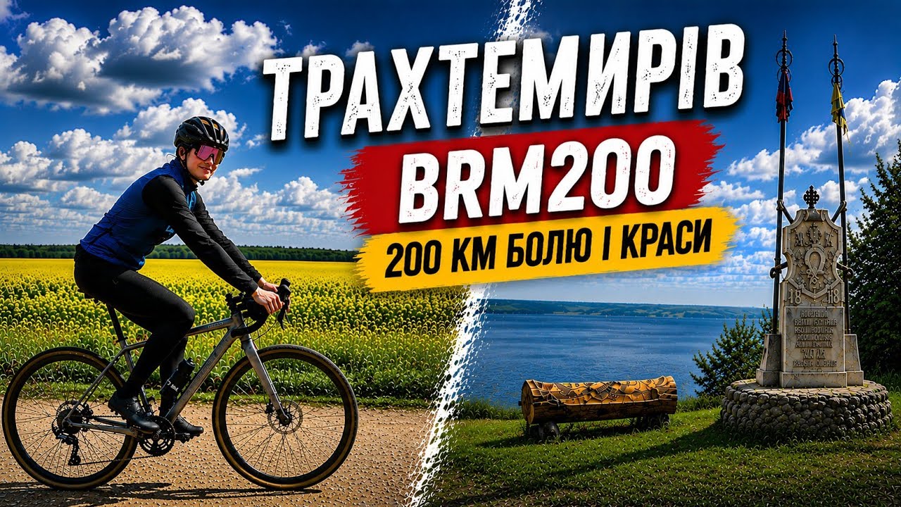 БРЕВЕТ BRM 200 | ТРАХТЕМИРІВ 2025