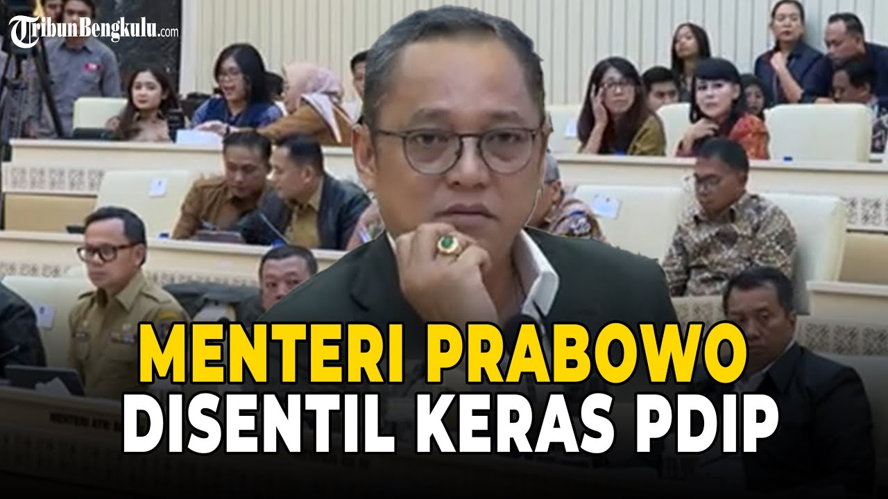 Deddy PDIP Murka ke Menteri Prabowo: Mudah-mudahan Semakin Pinter
