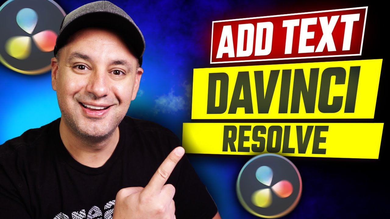 How to Add Text in DaVinci Resolve