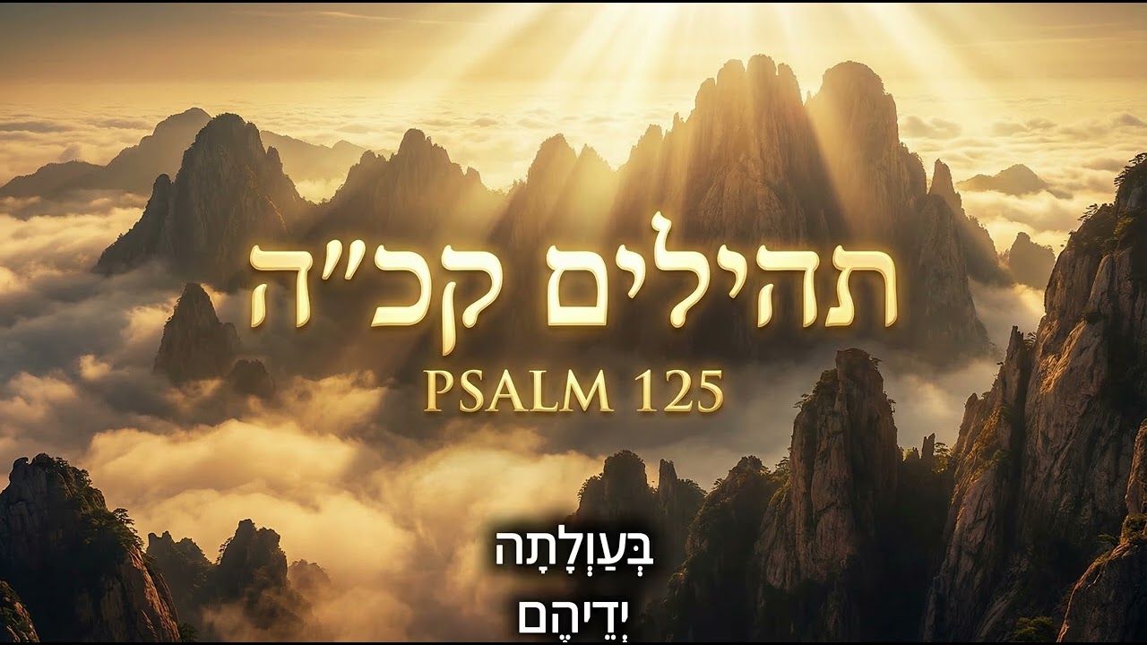 תהילים קכ״ה – תפילת אמונה וביטחון | Psalm 125 – Those Who Trust In God