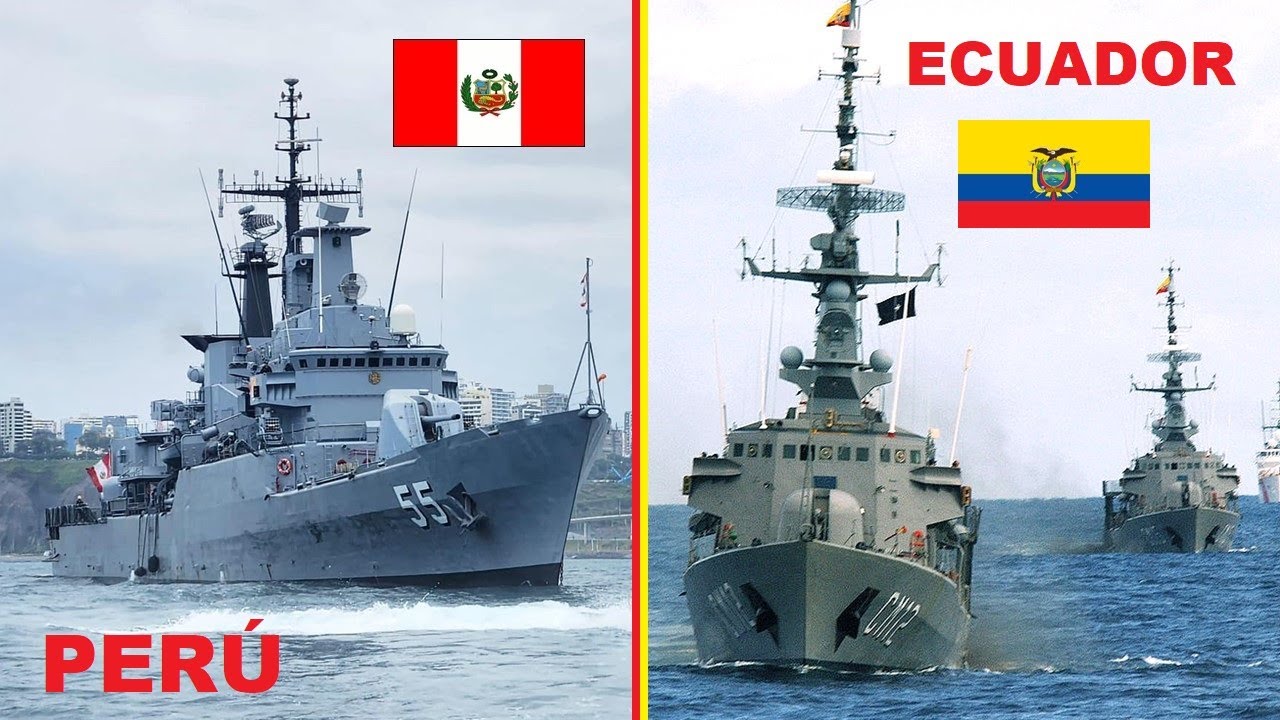 Perú vs Ecuador en Buques de Guerra ¿Quien tiene los mejores?