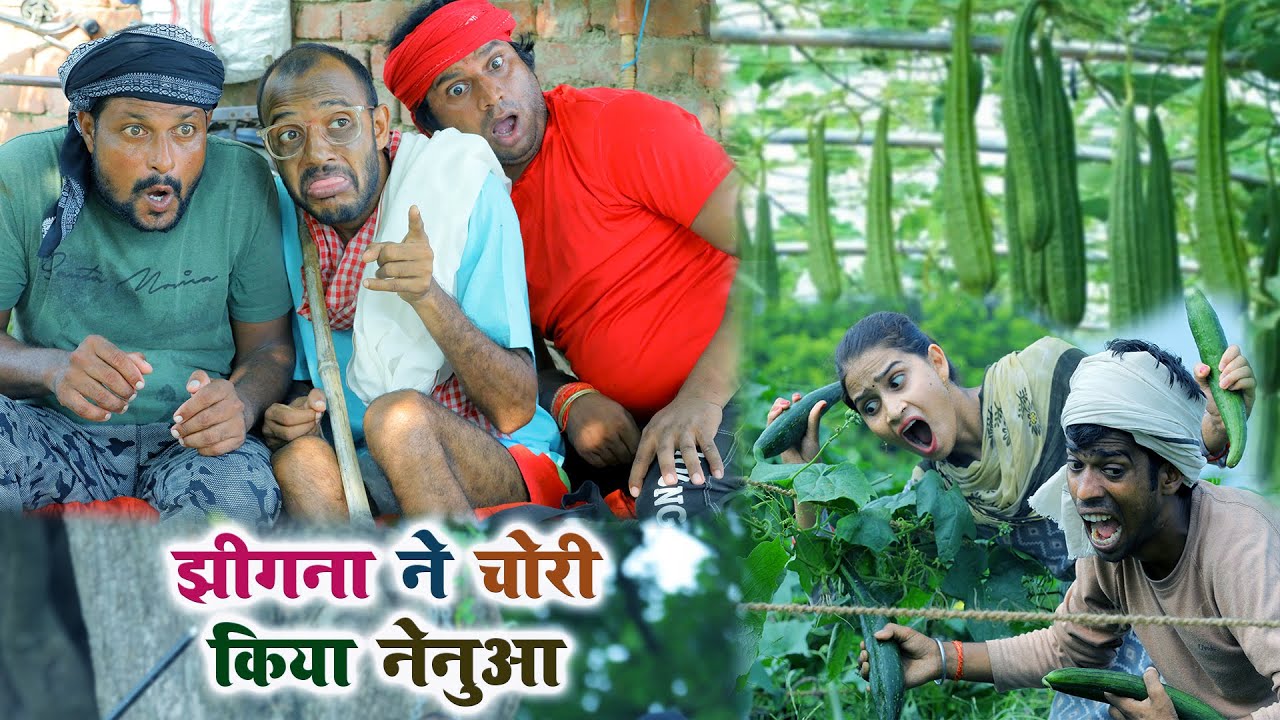 #झीगना ने चोरी किया नेनुआ, तो देखिये #चिरकुटवा ने क्या किया || #chirkut Baba Comedy