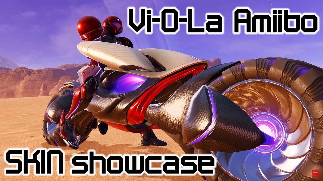 Amiibo Vi-O-La: skin sbloccabili - Metroid Prime 4