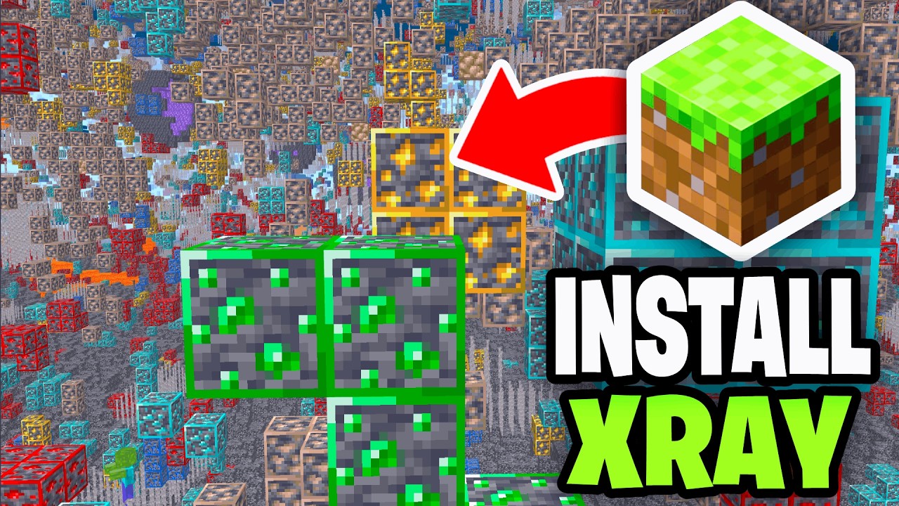 Пакет текстур Xray для Minecraft Bedrock 26.0!