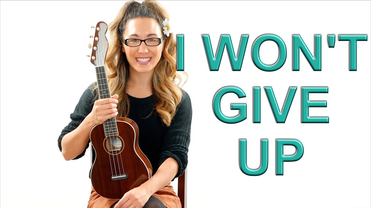 I Won't Give Up - Jason Mraz/Grace VanderWaal Ukulele Tutorial with Play Along