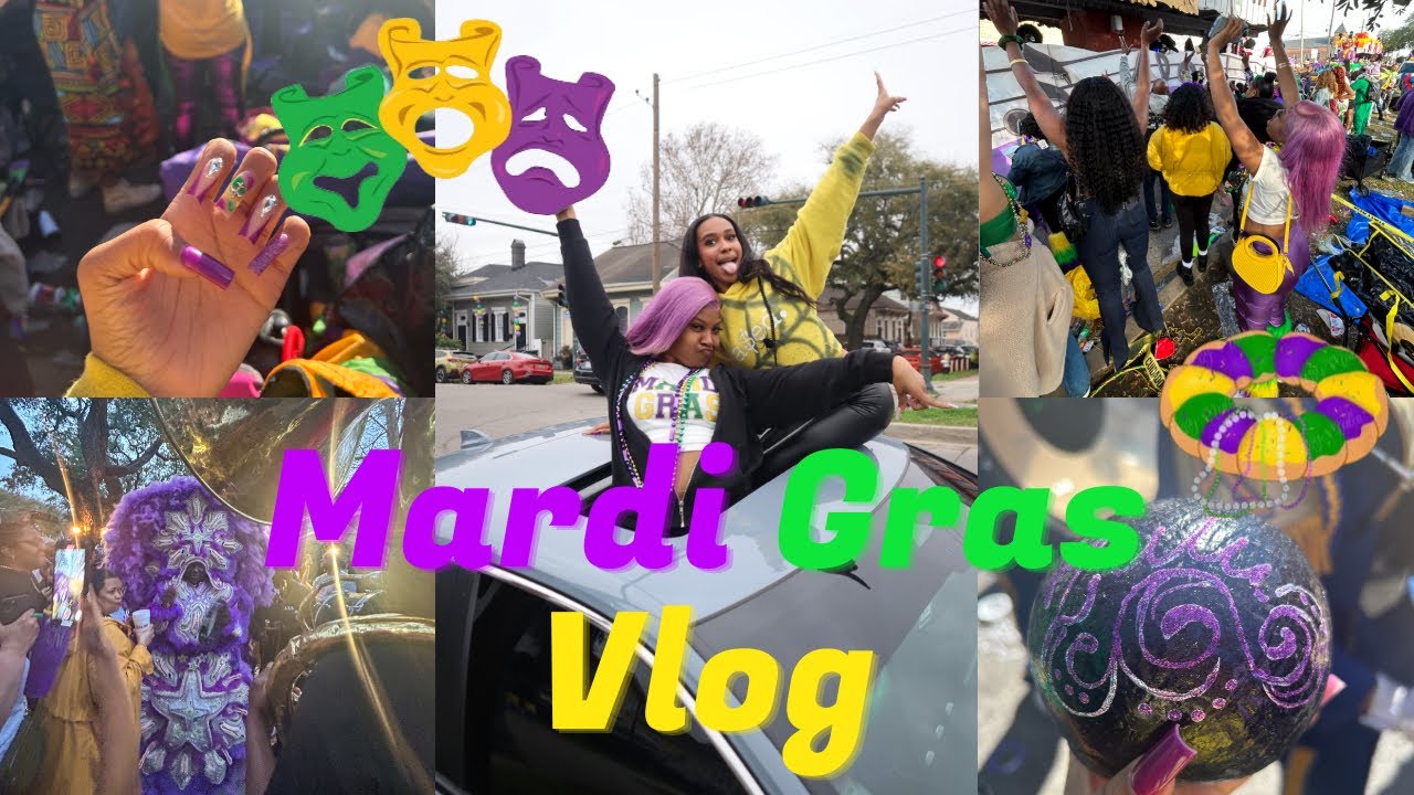 Mardi Gras Vlog | Parades, Zulu Ball, & More! | New Orleans, LA