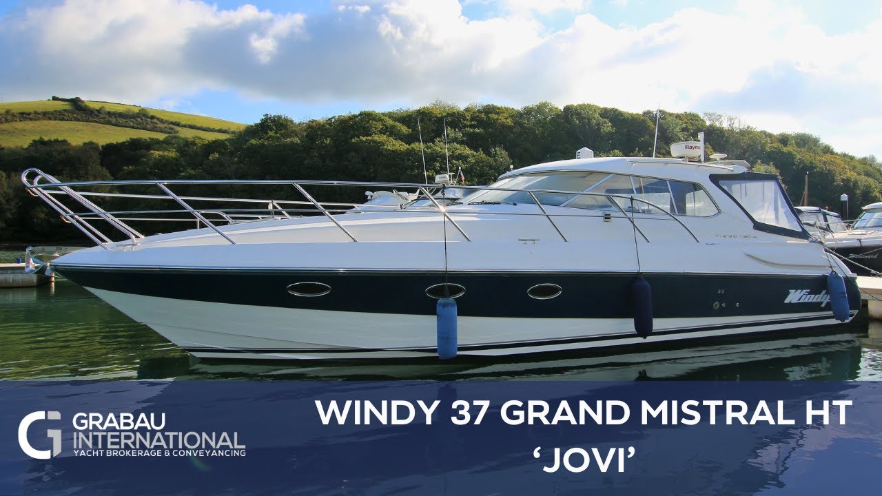 [NOW SOLD] 2007 WINDY 37 GRAND MISTRAL HT 'Jovi' | Motor Yacht for sale with Grabau International