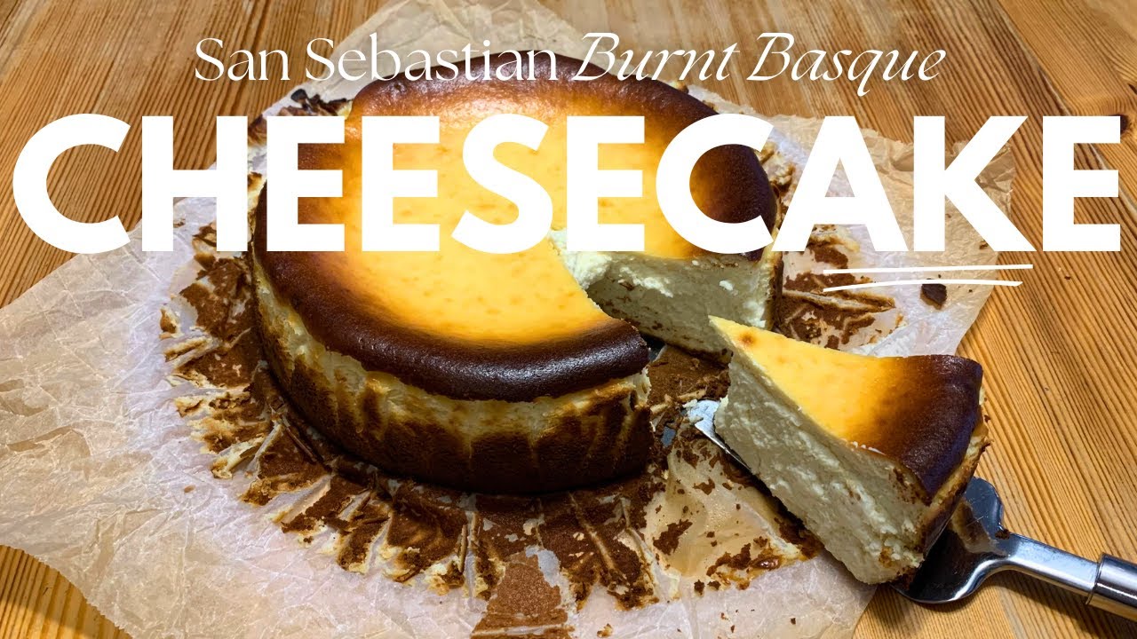 San Sebastian Burnt Basque Cheesecake Recipe (Natrually Gluten Free Recipe)