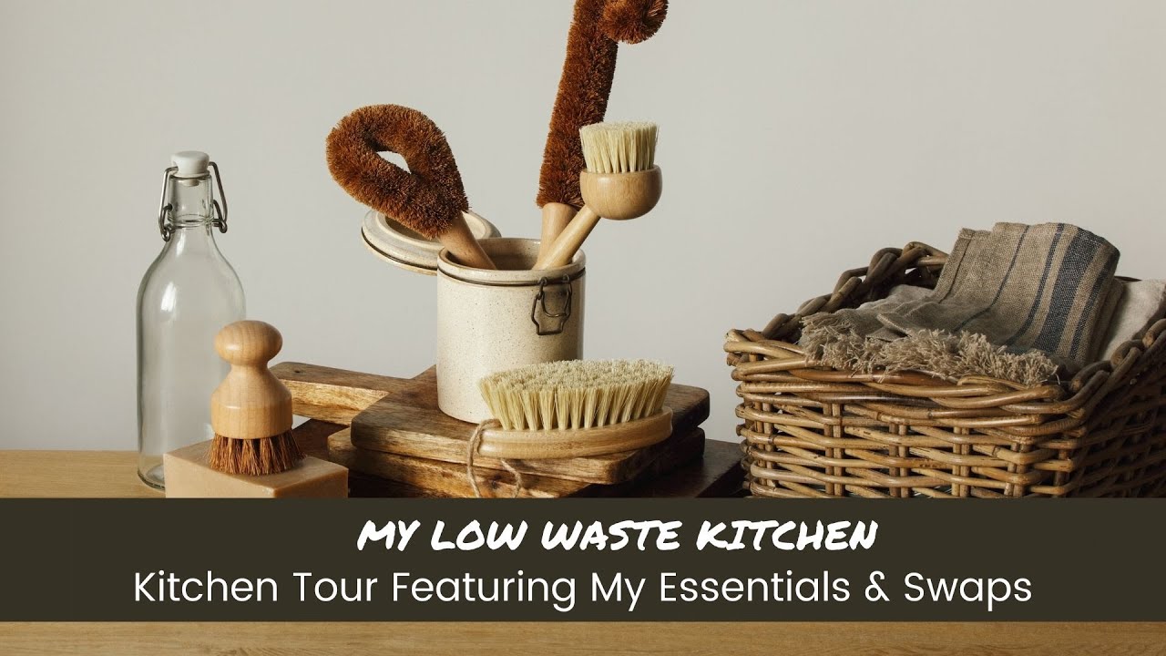 Zero Waste Kitchen Tour! » tips & essential swaps