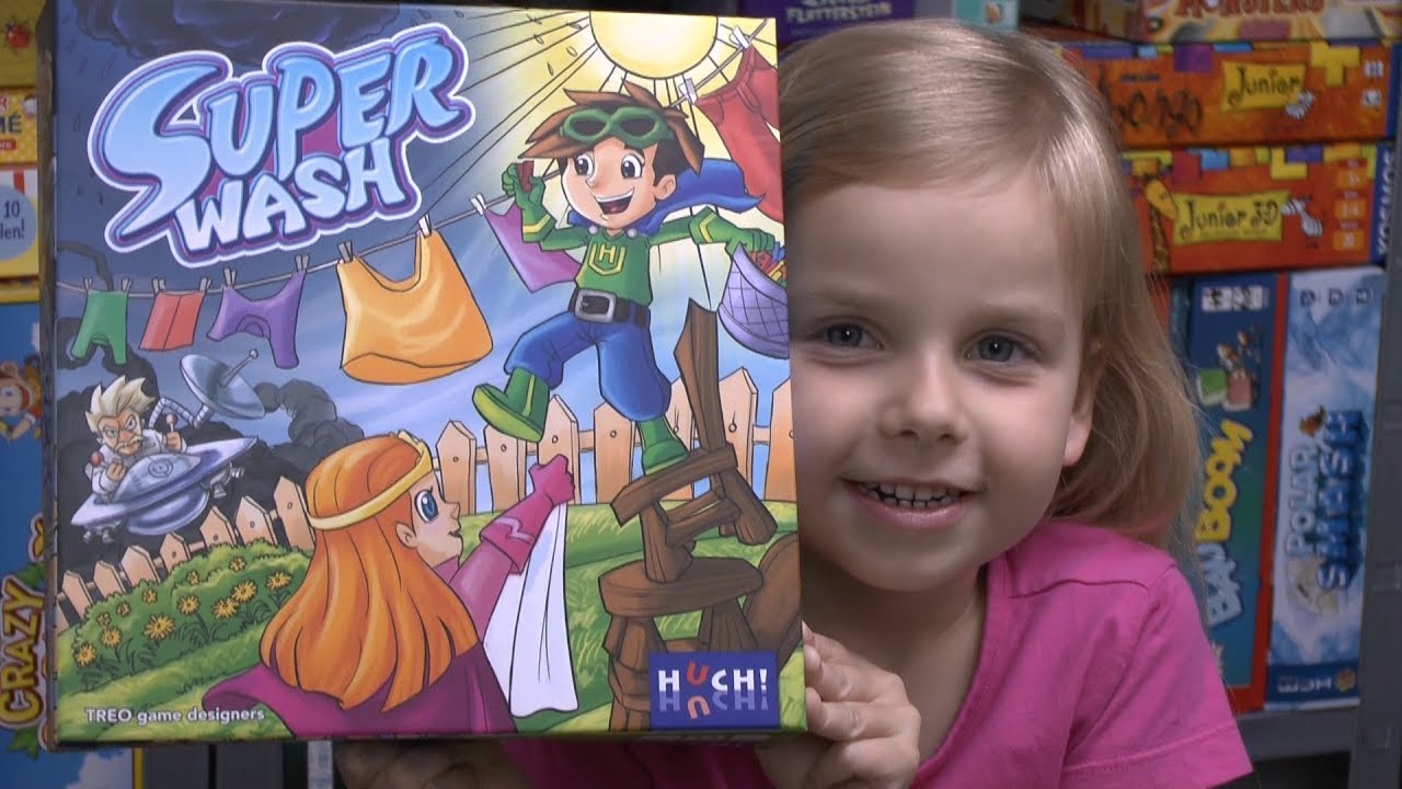 Super Wash (Huch!) - Wäsche Spiele für Kinder ab 6 Jahre :-)