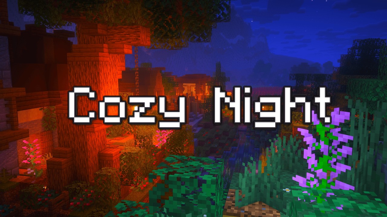 Cozy Night - minecraft relax music (Ambient C418)˚⟡˖ ࣪💙