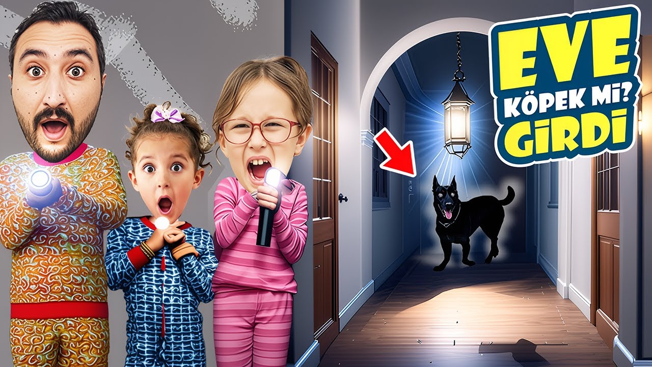EVİMİZDE KÖPEK SESİ VAR !! BAHAR BANU ALYA ASEL MİRA !!