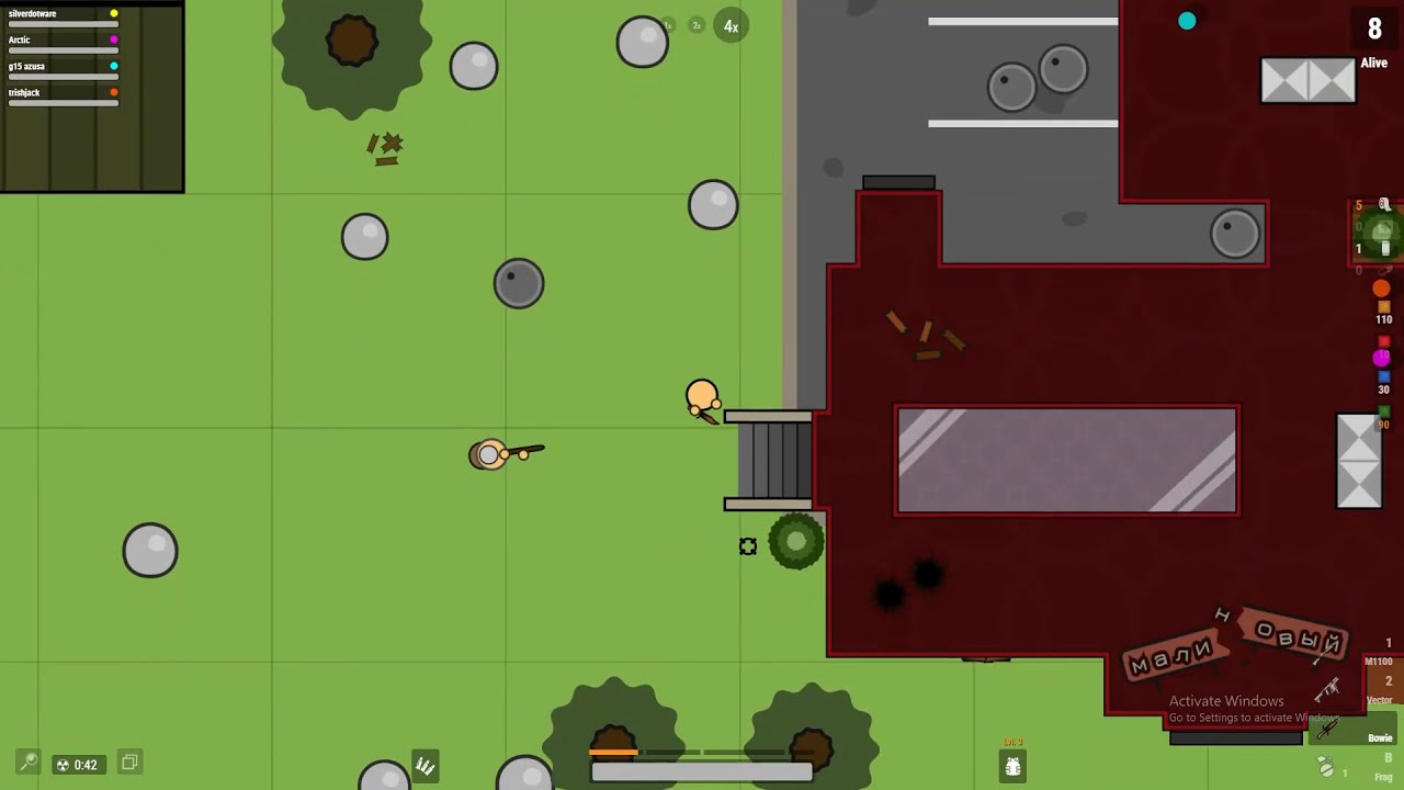 HOW DOES HE CLUTCH THIS?? | Surviv.io 4v4 Highlights #8