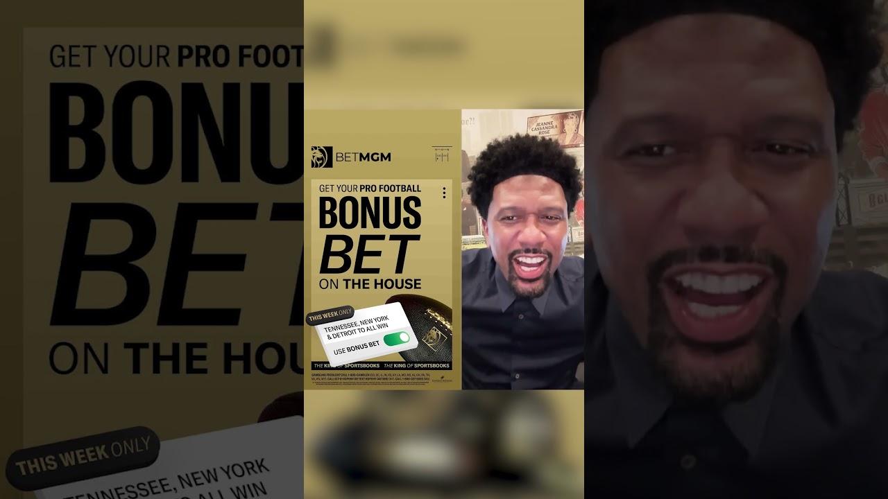 BetMGM | Jalen Rose Bonus Bet Drop | (Ft. Jalen Rose)