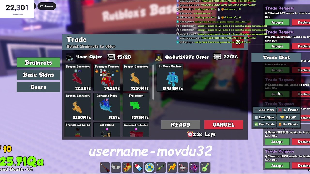 🔴 LIVE NOW:INSANE Trading & Duel in Steal a Brainrot 🤯🔥 | Roblox