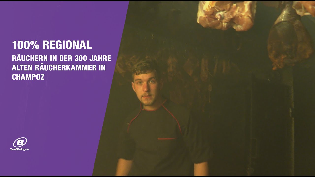 100% REGIONAL: Räuchern in der 300 Jahre alten Räucherkammer in Champoz / TeleBielingue