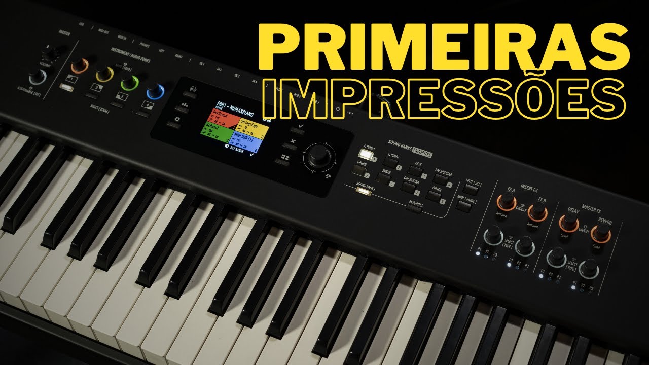 STUDIOLOGIC - NUMA X PIANO & SL73 STUDIO - PRIMEIRAS IMPRESSÕES