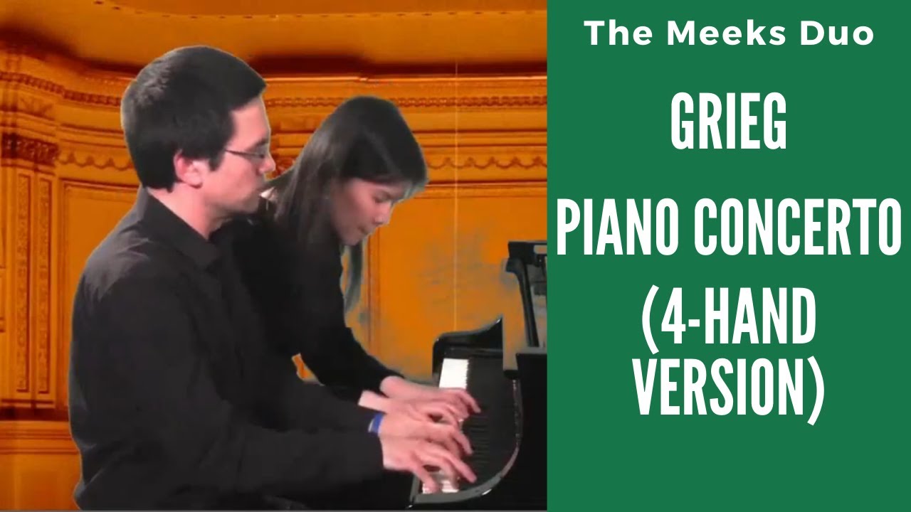 Grieg Piano Concerto (piano 4 hands)