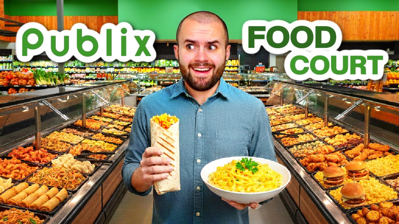 Я пошел в гигантский Publix, где есть ФУД-КОРТ