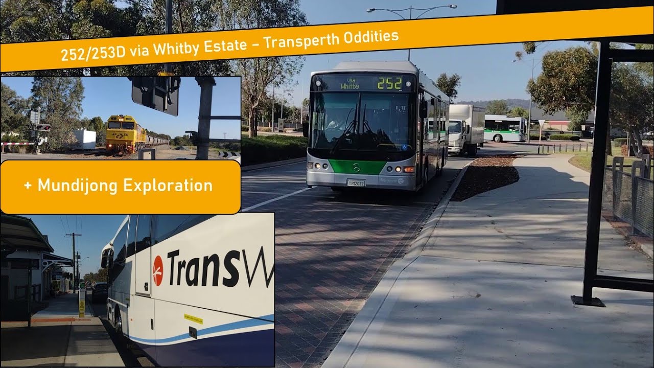 Mundijong & Whitby Exploration + 252/253D via Whitby Estate - Transperth Oddities