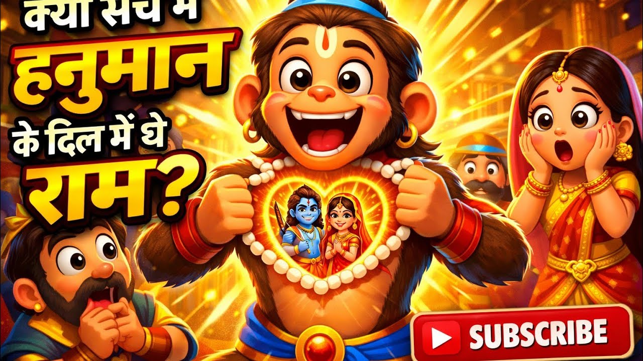 क्या सच में हनुमानजी के दिल में थे राम? 😱 | सच्ची भक्ति की कहानी जब हनुमानजी ने सीना चीर दिया! 😳 | 