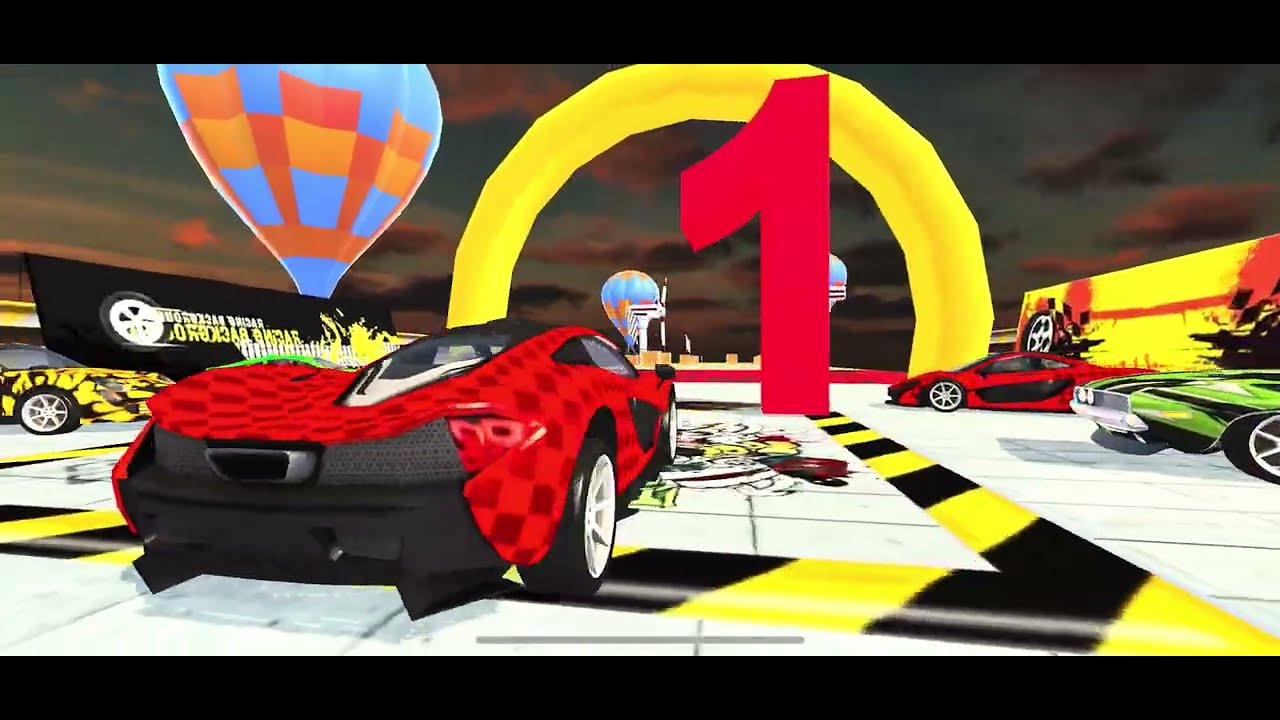 Car games impossible mega ramp games
