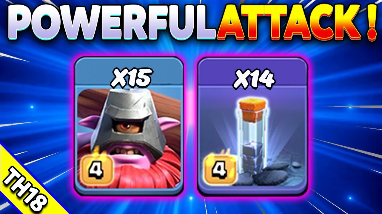 TH18 MASS THROWER + MASS TOTEM SPELL ATTACK | BEST TH18 ATTACK STRATEGY 2026