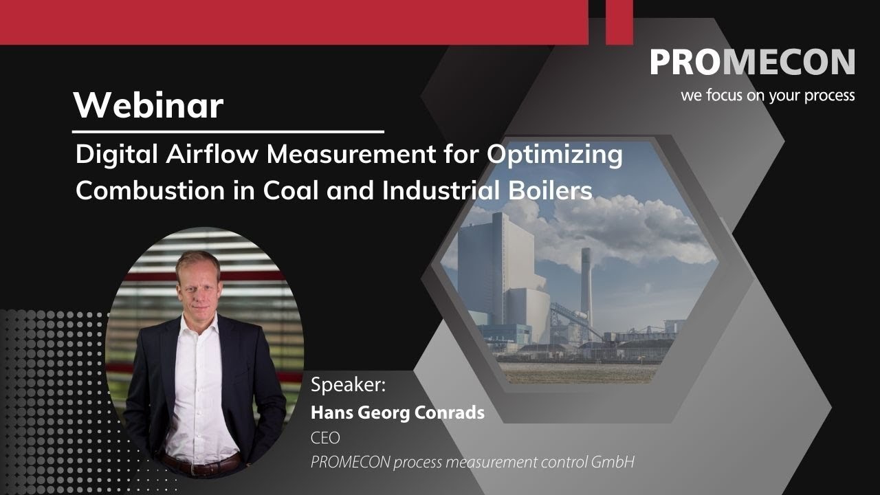 Webinar: Digital Airflow Measurement for Optimizing Combustion in Coal and Industrial Boilers