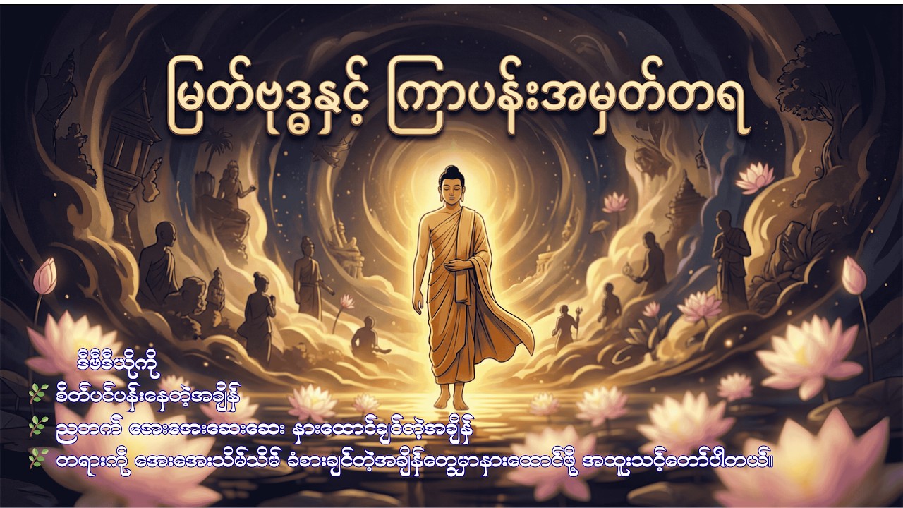 မြတ်ဗုဒ္ဓနှင့် ကြာပန်းအမှတ်တရ — သံသရာတစ်လျှောက် ဆက်နေလျက်ရှိသော အမှတ်တရ