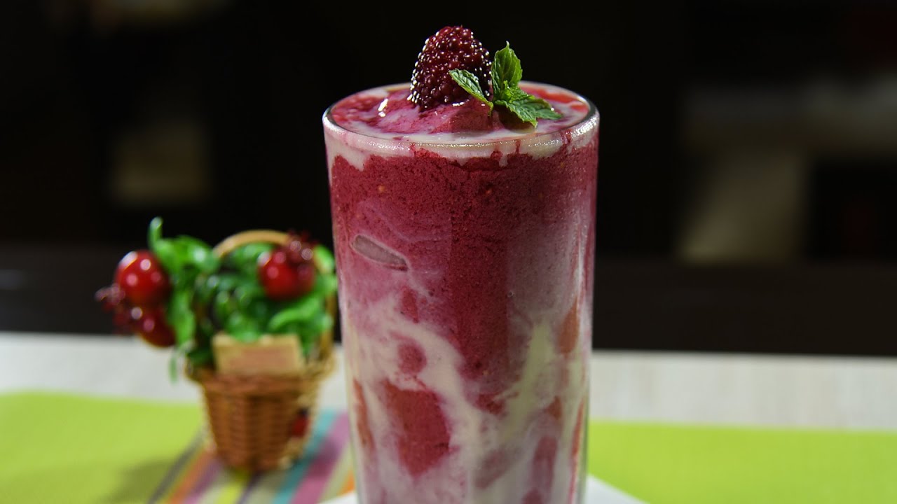 CÓMO PREPARAR UN DELICIOSO FRAPPÉ DE MORA