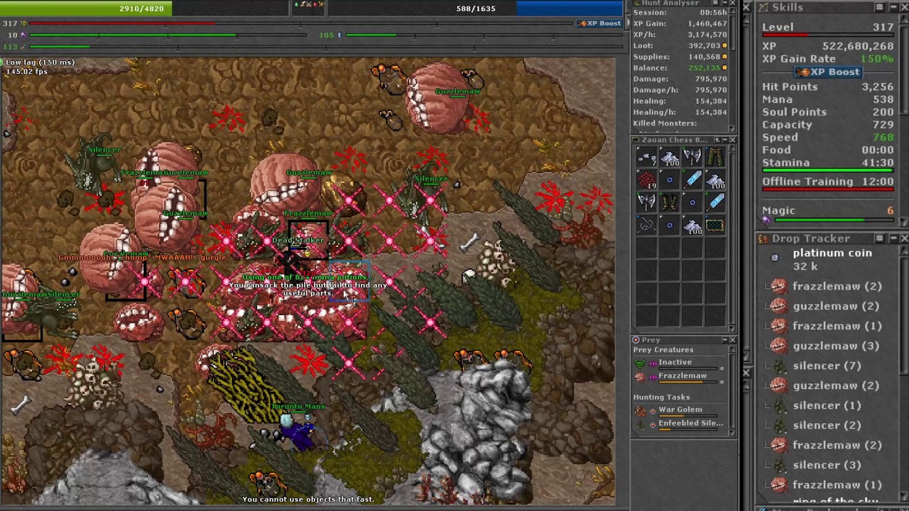 [300 EK] Roshamuul Bones Duo Hunt (3-4kk/h) PROFIT