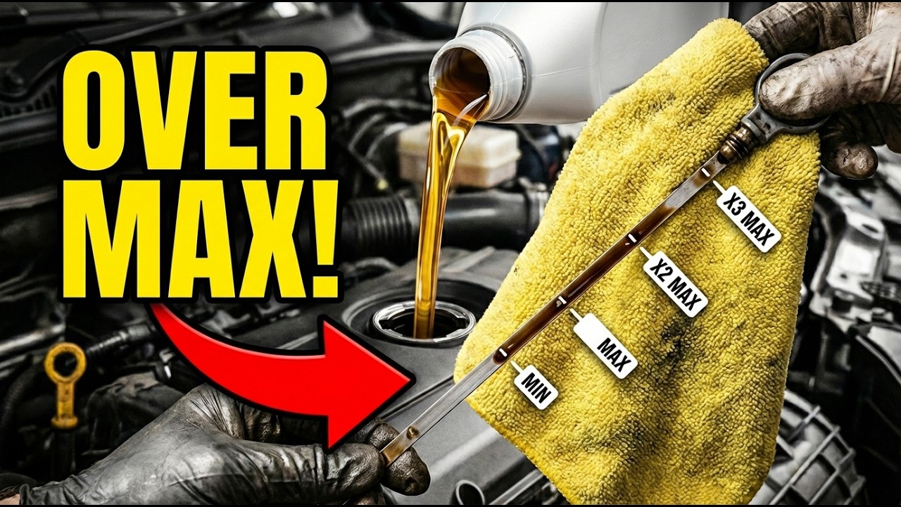 Mechanics Say NEVER Overfill Engine Oil — I Tested It Anyway
