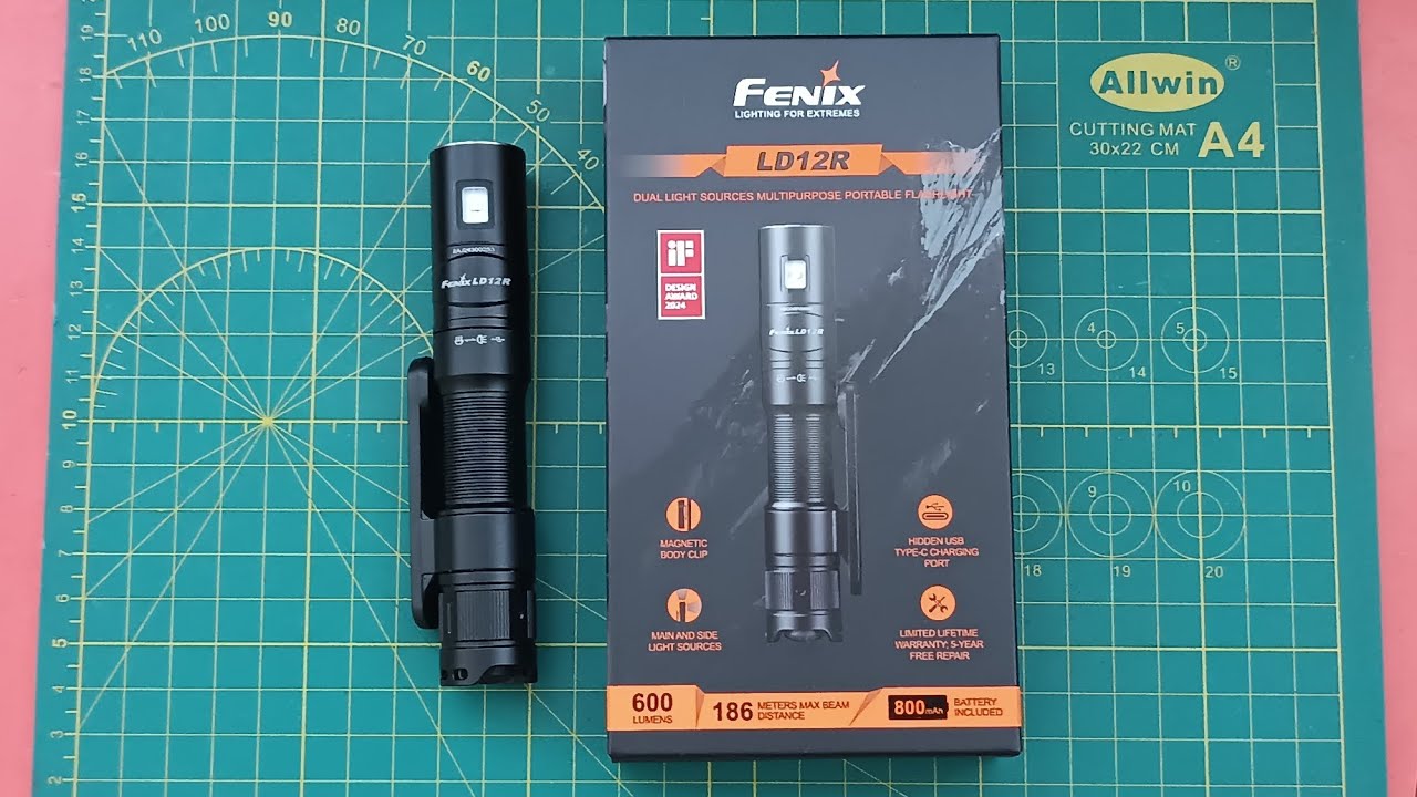 Ліхтар Fenix LD12R. Найкращий з найкращих на EDC. Ліхтар без недоліків. Одні переваги. #edc 