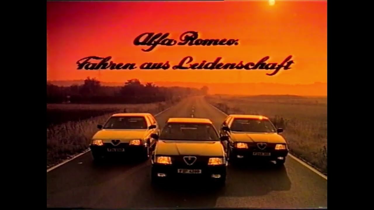 Alfa Romeo 164 V6 Turbo Presentation - German