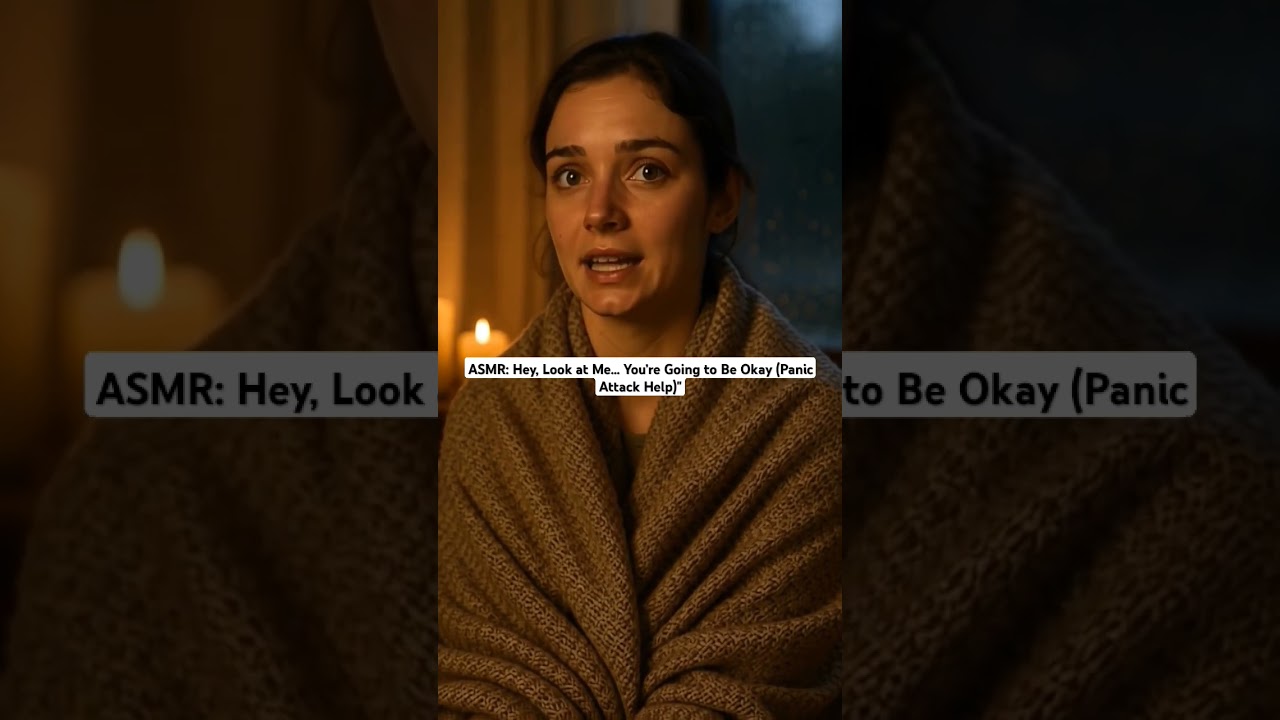 ASMR: Hey, Look at Me You&rsquo;re Going to Be Okay (Panic Attack Help) anxiety attack #asmr #panicattack