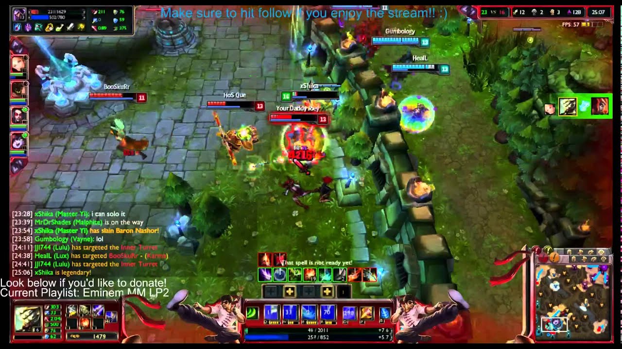 Epic Yi Quadra Kill FERAL FLARE OP