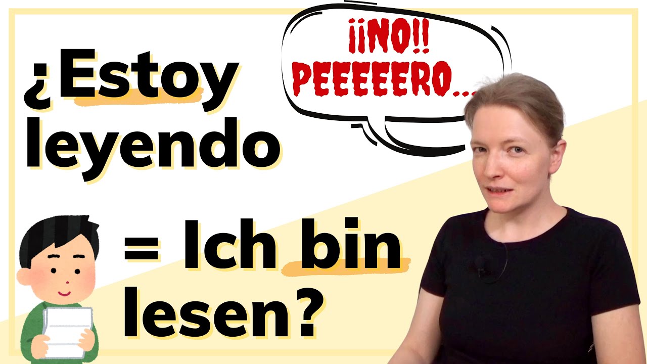 Cómo expresar que algo ESTÁ PASANDO en ESTE INSTANTE  en alemán