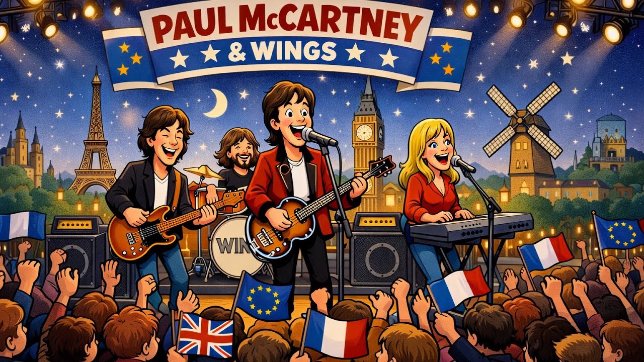Paul McCartney and Wings live in Europe 1973, full album, #paulmccartney #wings 