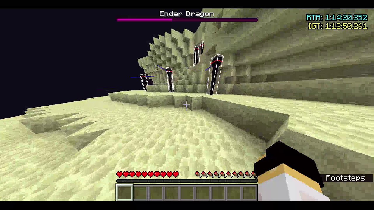 Minecraft speedrunning